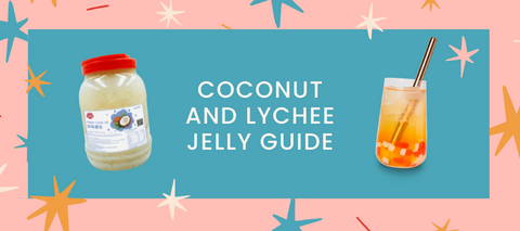 Where to buy coconut jelly and lychee jelly for bubble tea at home