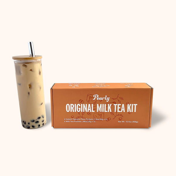 Pearly Drinks | Original Milk Tea Kit | DIY Bubble Tea Kit | Quick